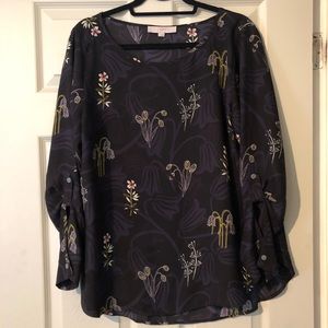 Loft Floral Blouse
